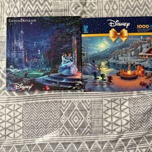 This 90s vintage Minnie Mouse dress with a white top and a purple floral skirt.